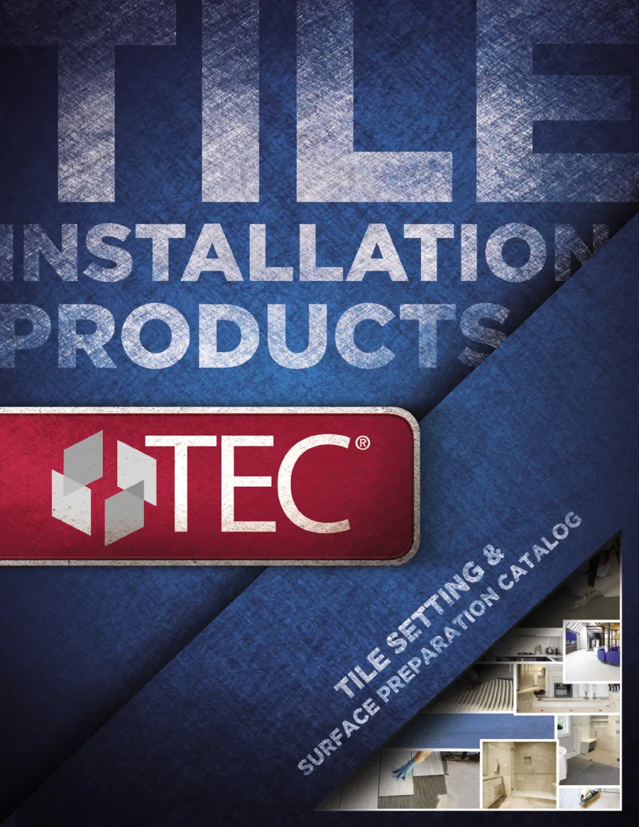 Cover of the TEC Tile Setting catalog