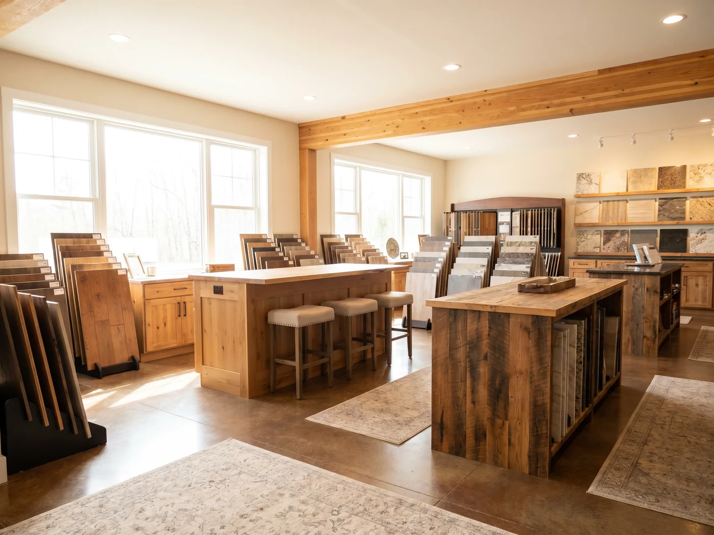 Welcoming Homeworx building-supply showroom